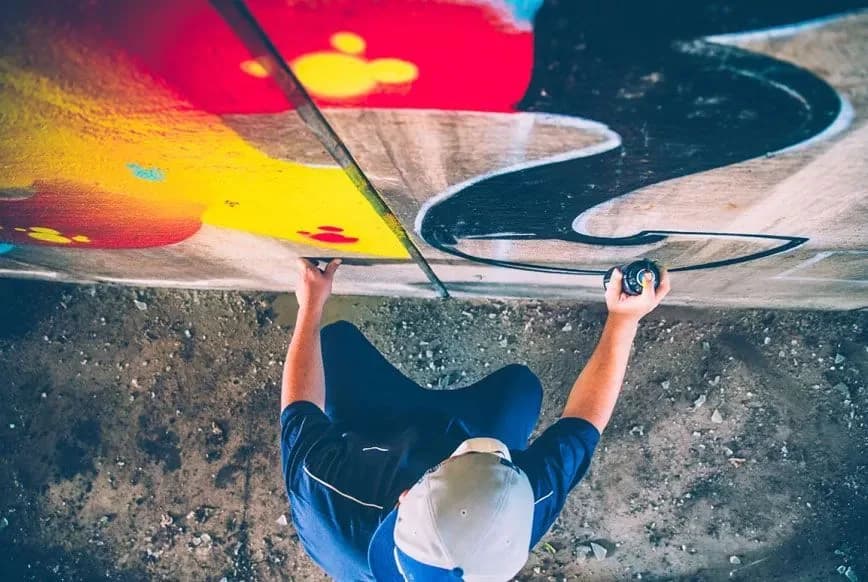 Anti-graffitifilm på butiksglas